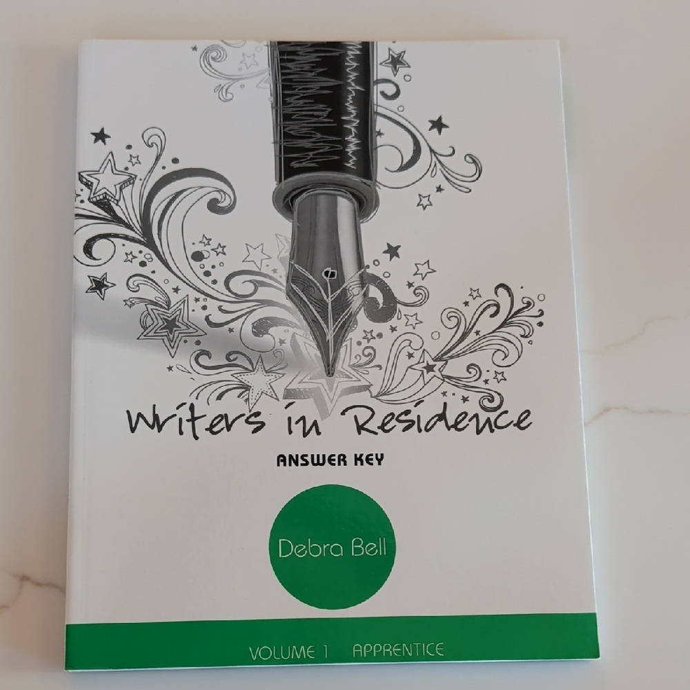 Apologia Writers in Residence Answer Key Book, English, Grammar, Homeschool